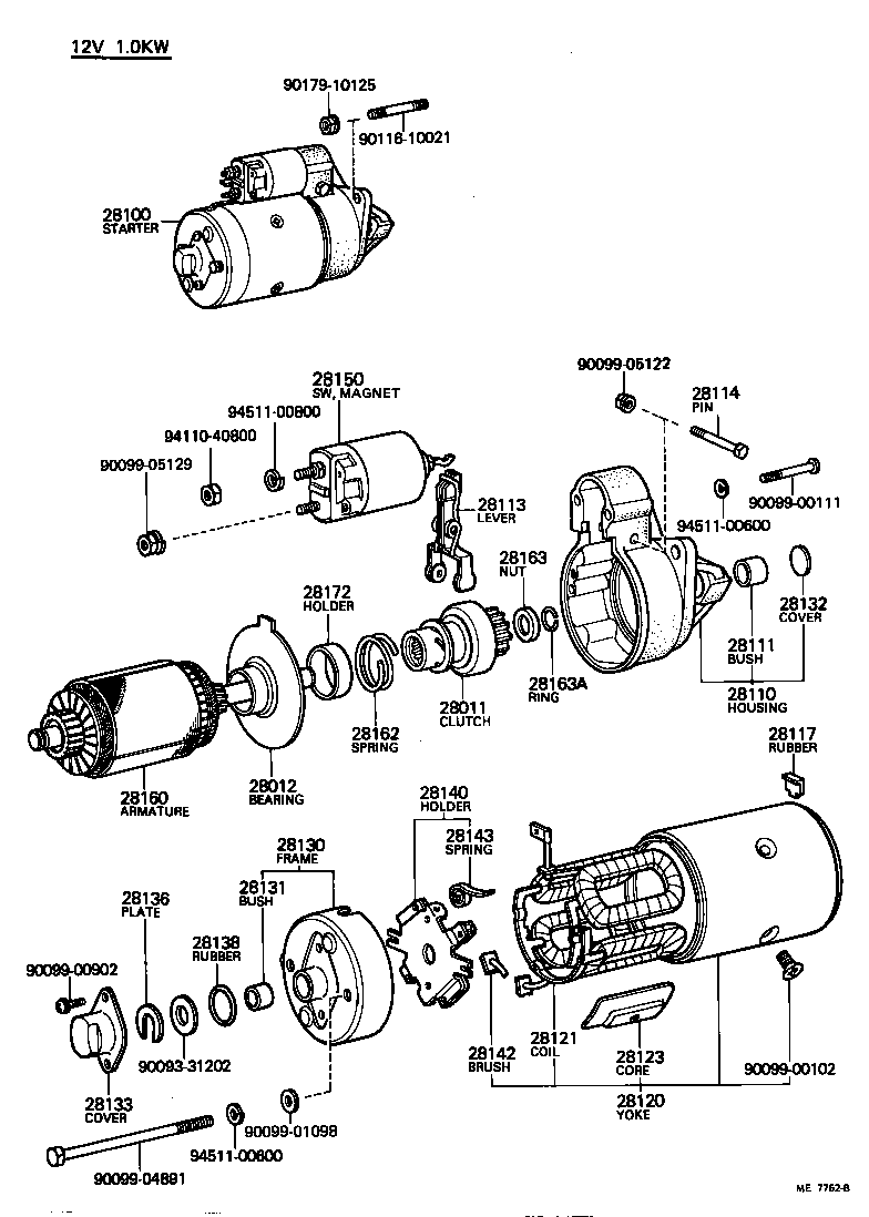  TOYOACE |  STARTER