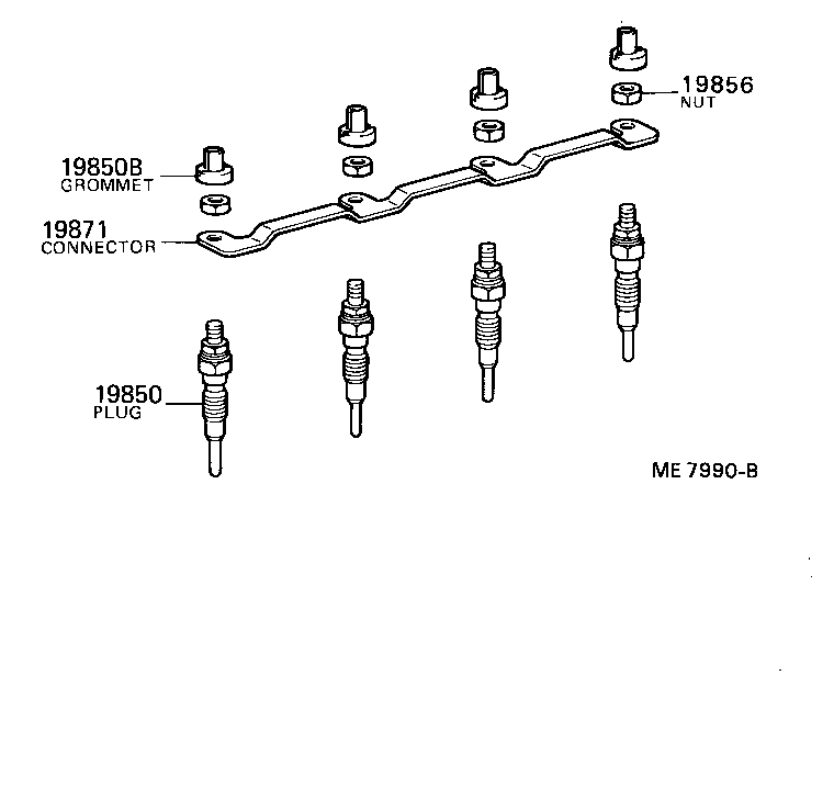  CORSA TERCEL |  IGNITION COIL SPARK PLUG