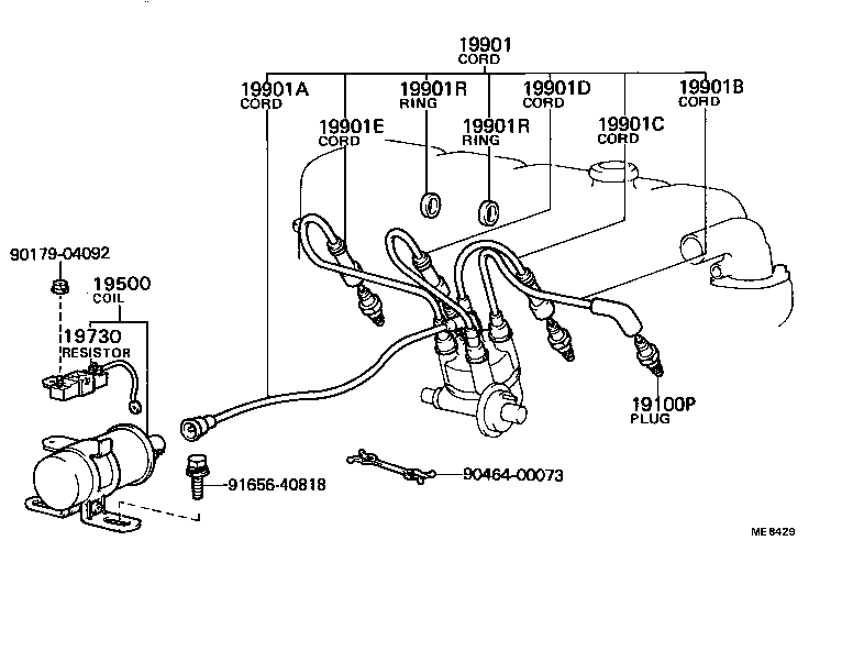  TOWN MASTERACE V WG |  IGNITION COIL SPARK PLUG