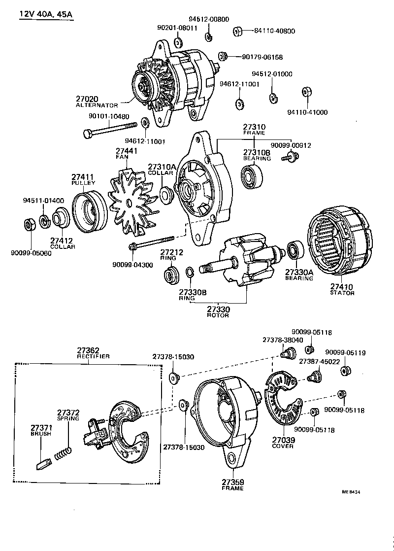  TOWN MASTERACE V WG |  ALTERNATOR