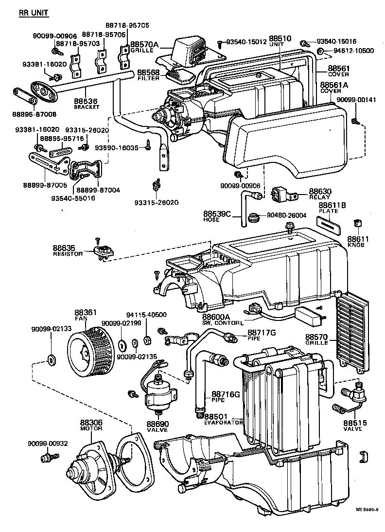  TOWN MASTERACE V WG |  HEATING AIR CONDITIONING COOLER UNIT
