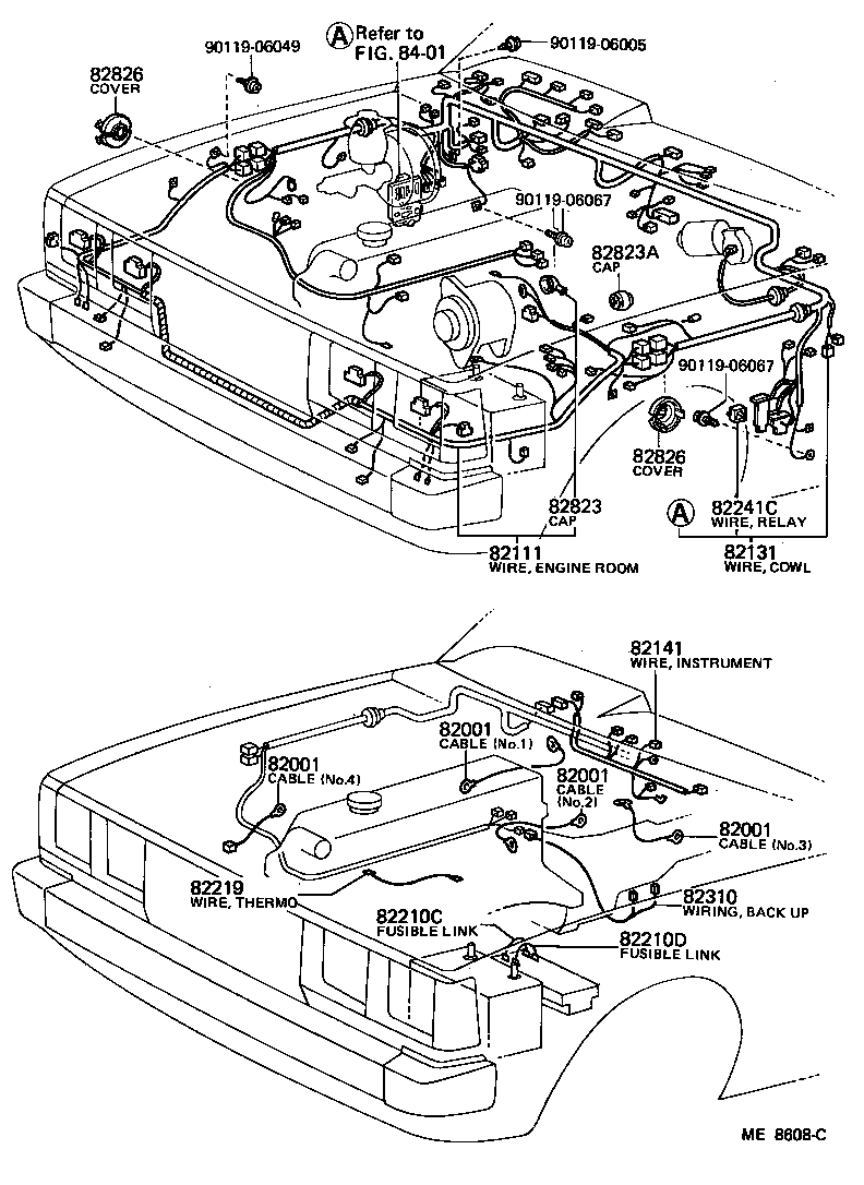  CRESTA |  WIRING CLAMP