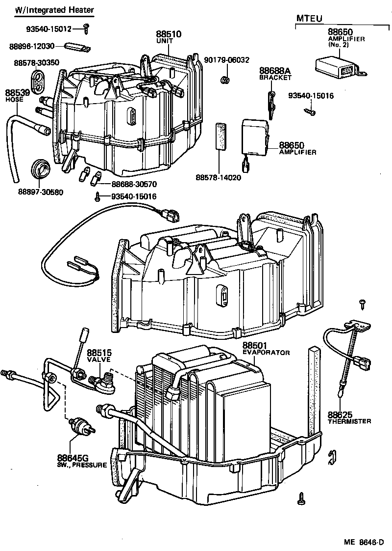  CROWN |  HEATING AIR CONDITIONING COOLER UNIT