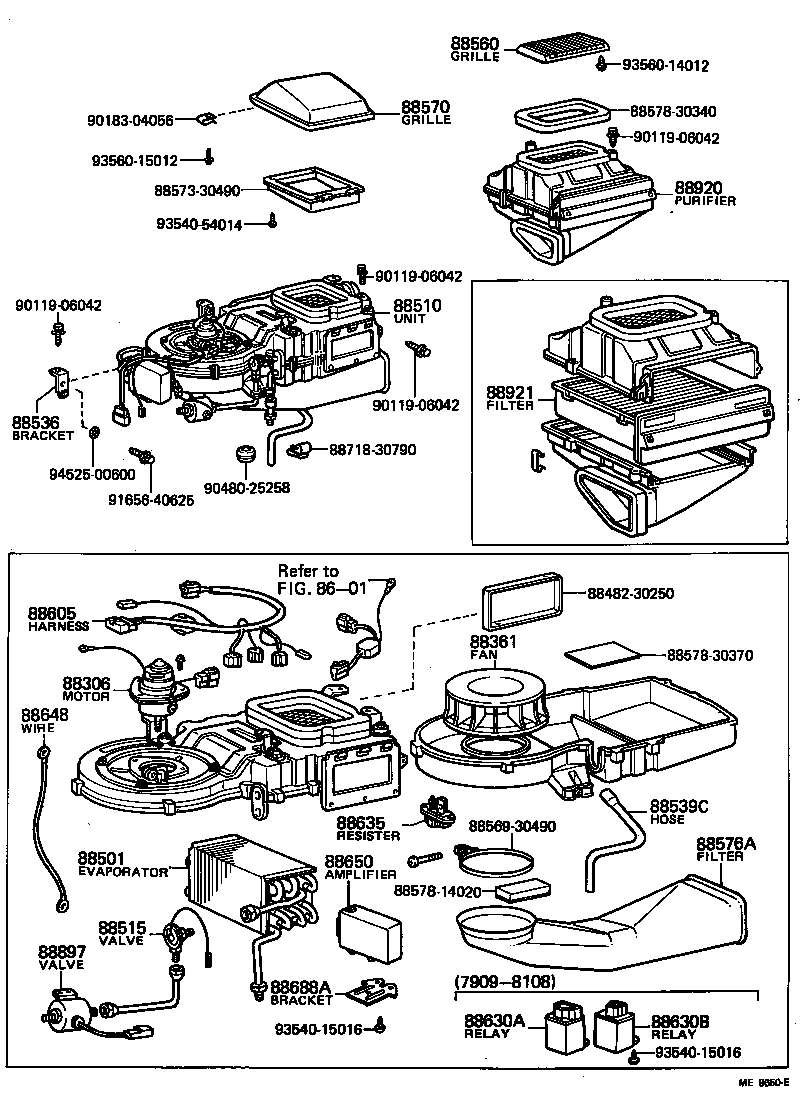  CROWN |  HEATING AIR CONDITIONING COOLER UNIT