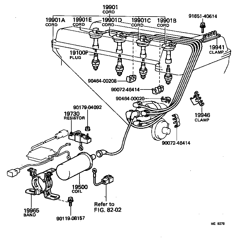  MARK 2 |  IGNITION COIL SPARK PLUG