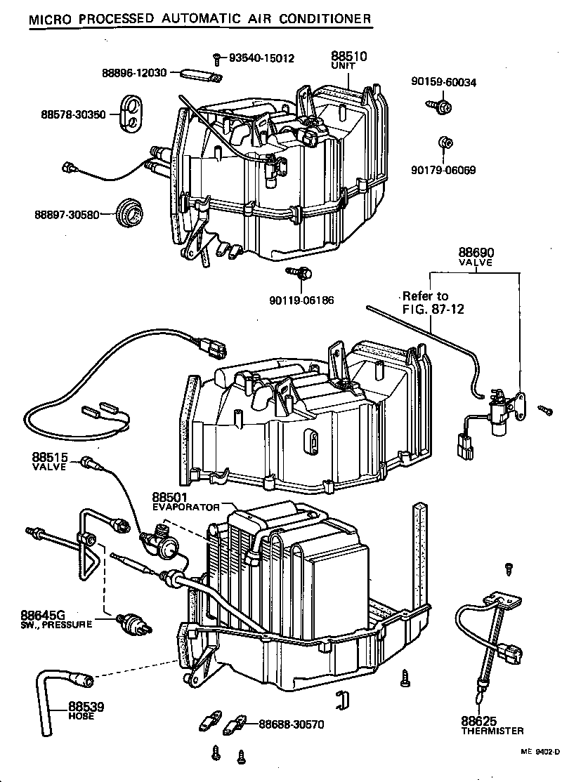  CROWN |  HEATING AIR CONDITIONING COOLER UNIT
