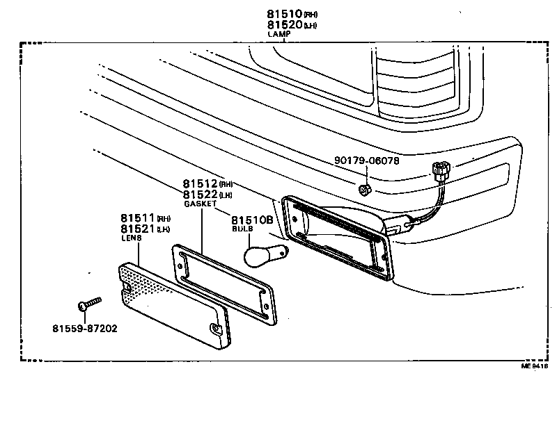  TOWN MASTERACE V WG |  FRONT TURN SIGNAL LAMP