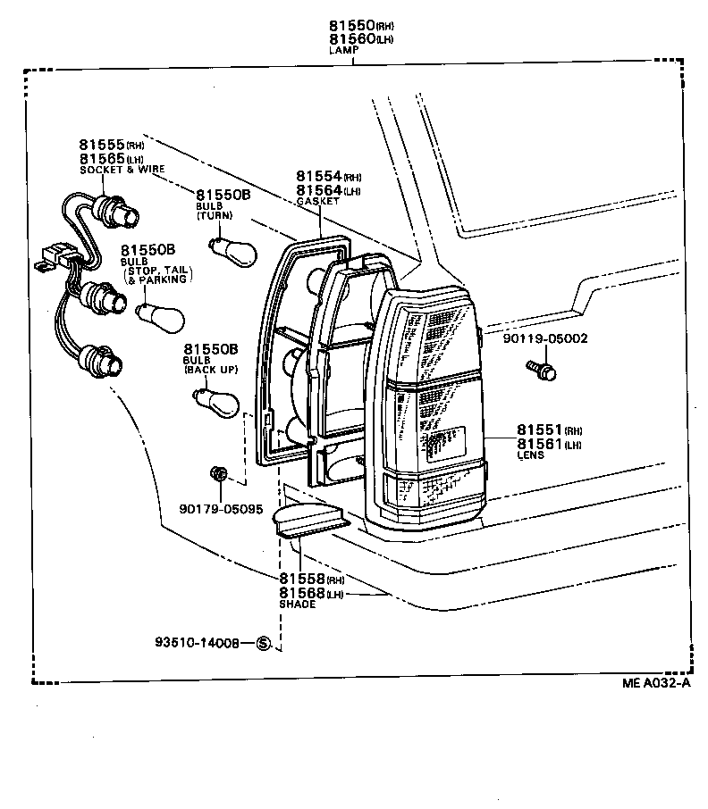  MARK 2 |  REAR COMBINATION LAMP