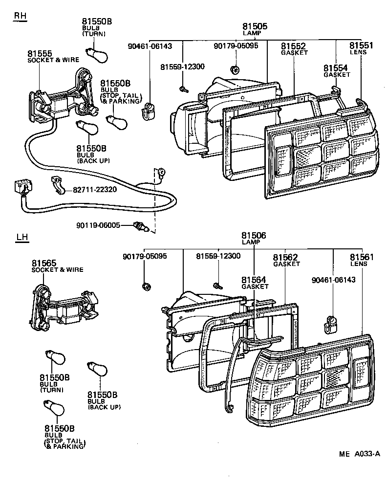  CHASER |  REAR COMBINATION LAMP