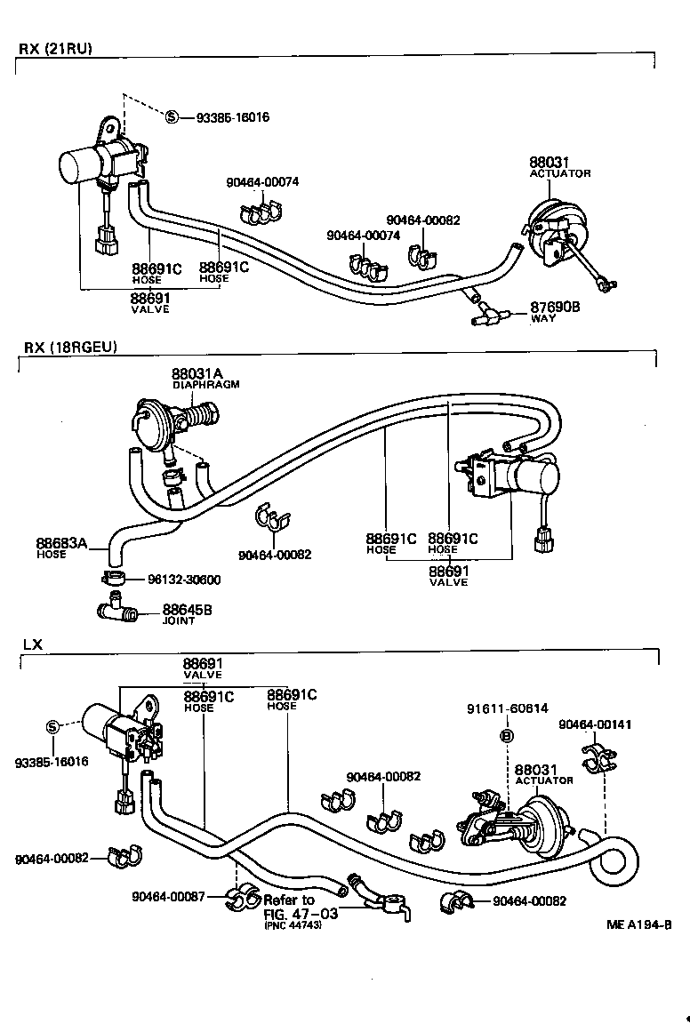  MARK 2 |  HEATING AIR CONDITIONING VACUUM PIPING