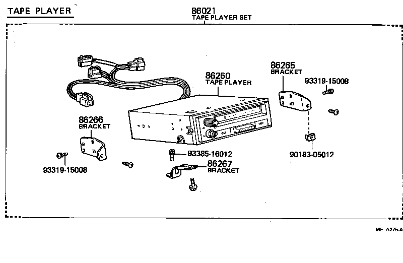  LITE TOWNACE TRUCK |  RADIO RECEIVER AMPLIFIER CONDENSER