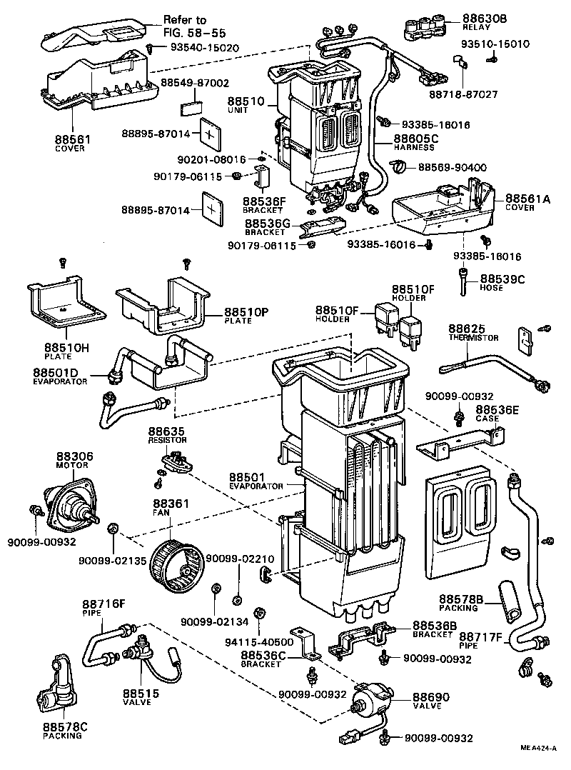  TOWN MASTERACE V WG |  HEATING AIR CONDITIONING COOLER UNIT