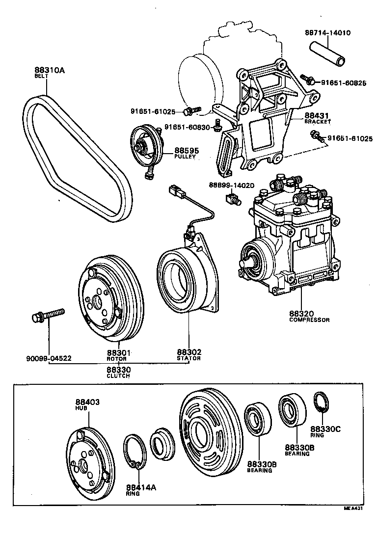  TOWN MASTERACE V WG |  HEATING AIR CONDITIONING COMPRESSOR