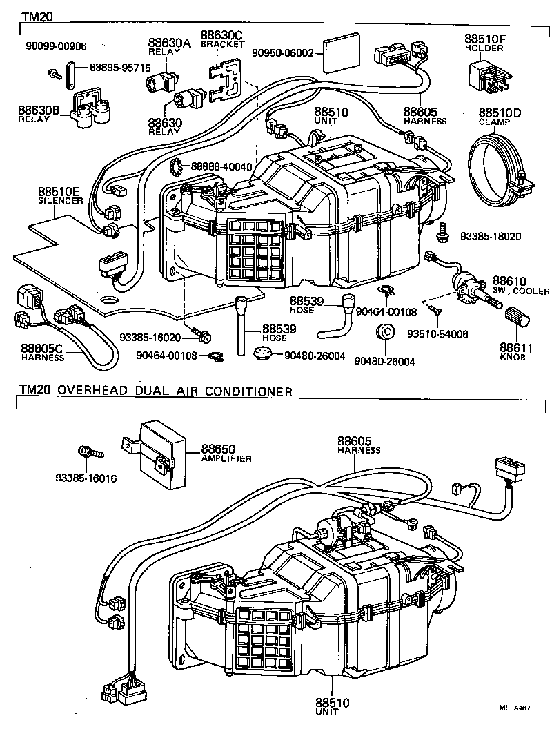  LITE TOWNACE TRUCK |  HEATING AIR CONDITIONING COOLER UNIT