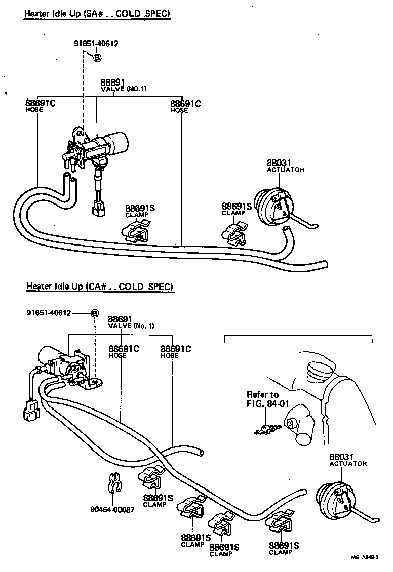  CARINA FR |  HEATING AIR CONDITIONING VACUUM PIPING