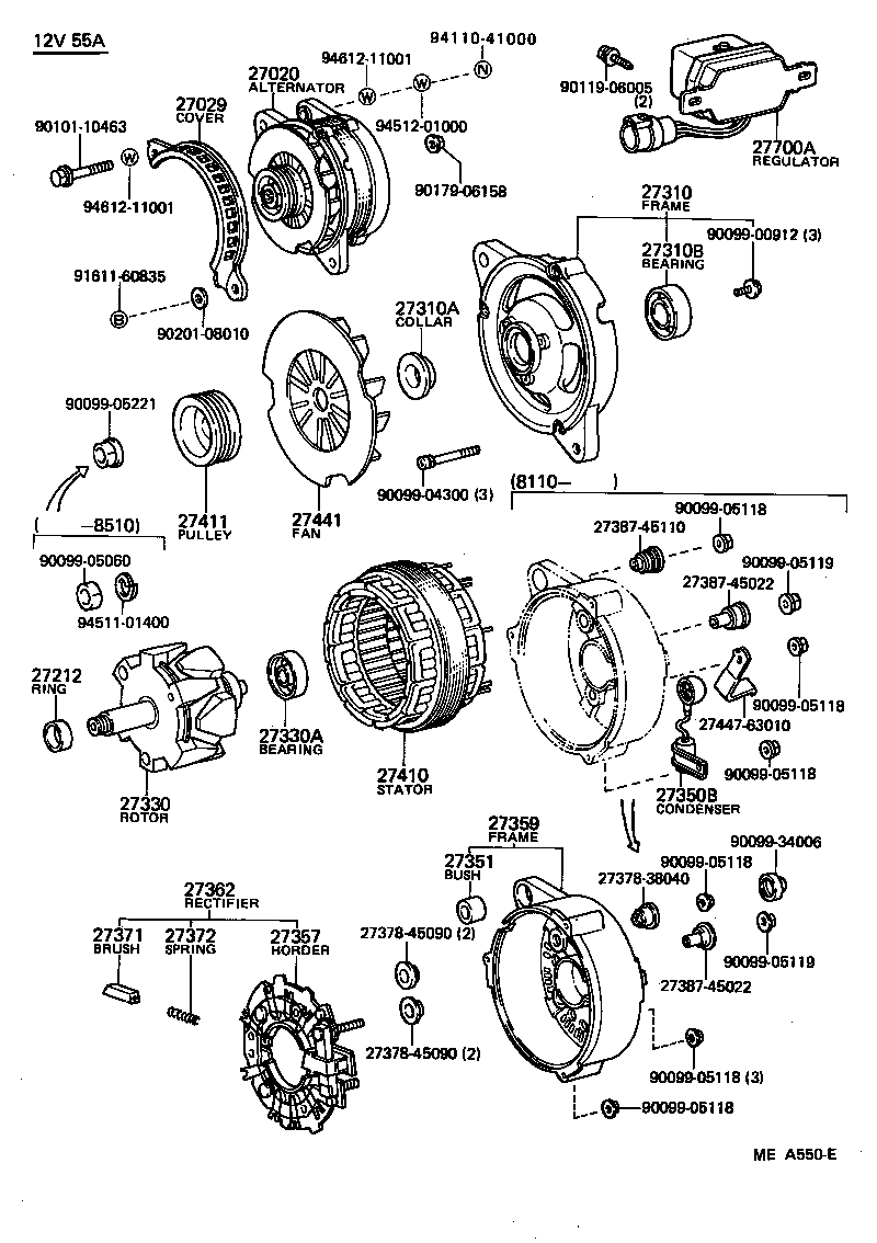  CARINA FR |  ALTERNATOR