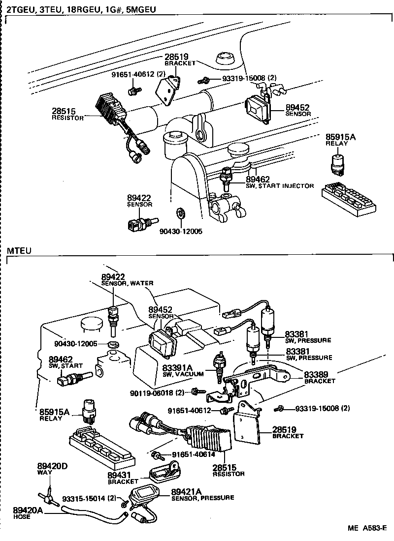  CELICA |  ELECTRONIC FUEL INJECTION SYSTEM