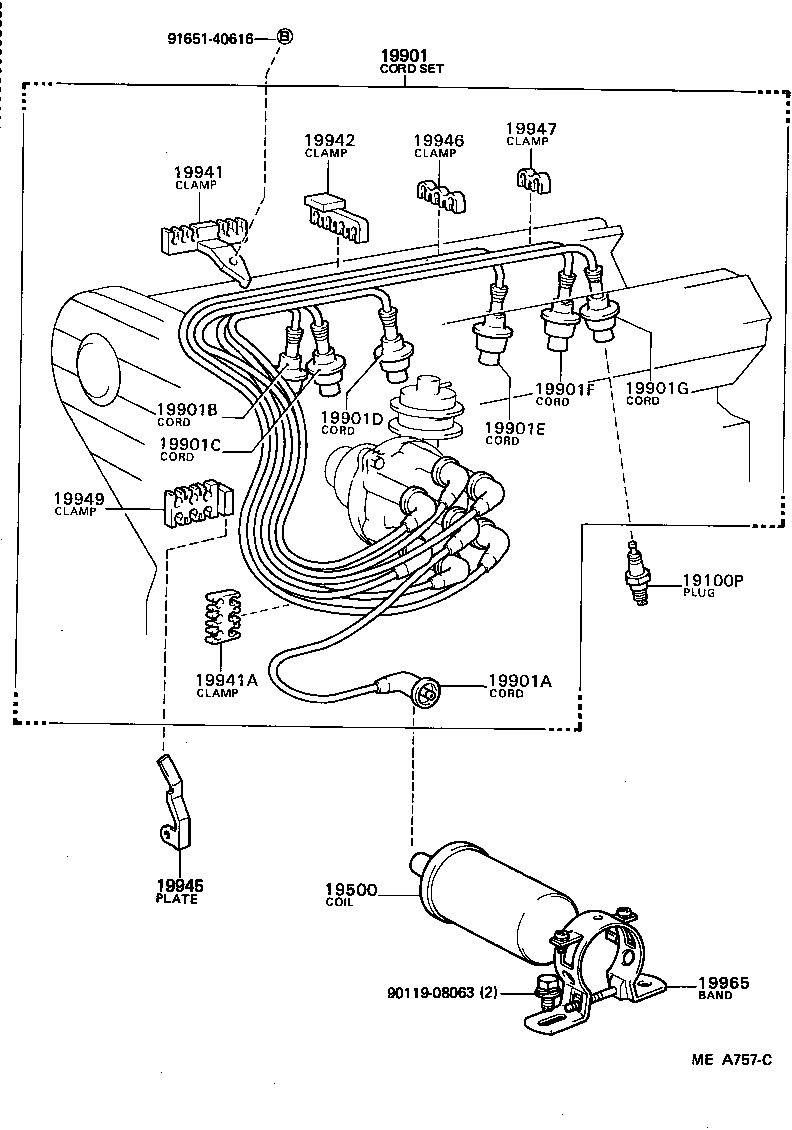  CROWN |  IGNITION COIL SPARK PLUG