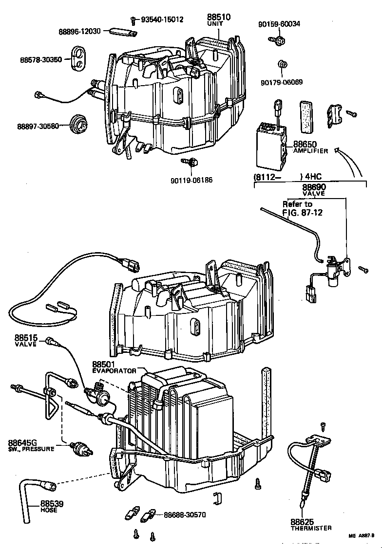  CROWN |  HEATING AIR CONDITIONING COOLER UNIT