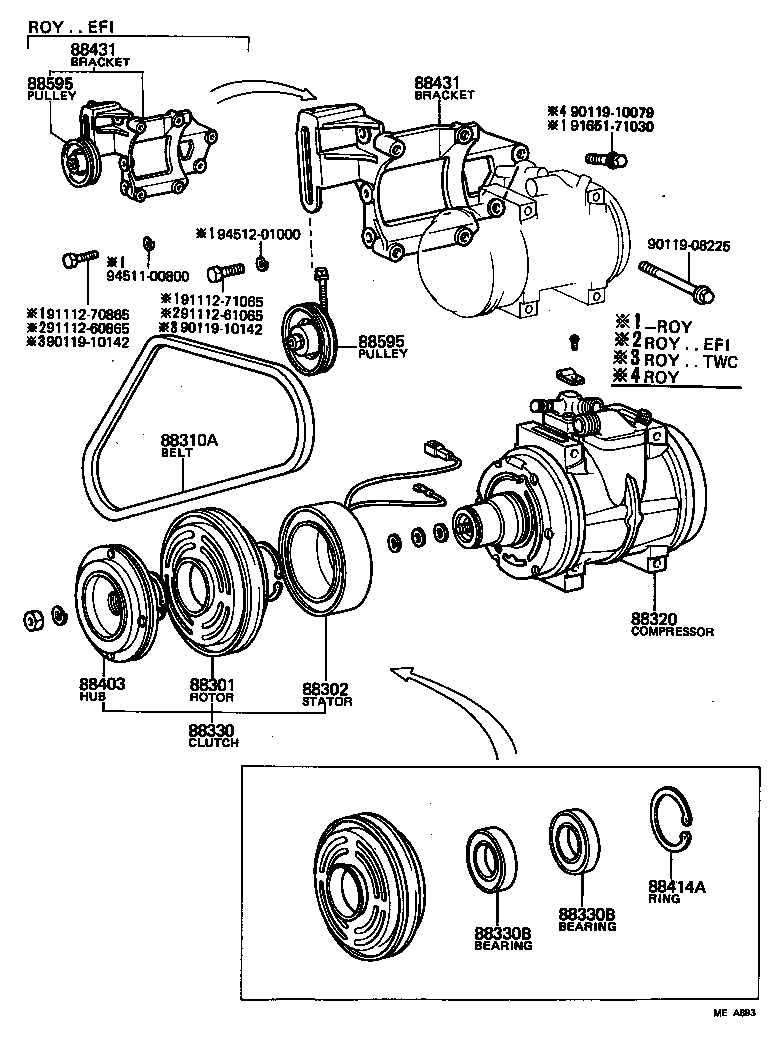  CROWN |  HEATING AIR CONDITIONING COMPRESSOR