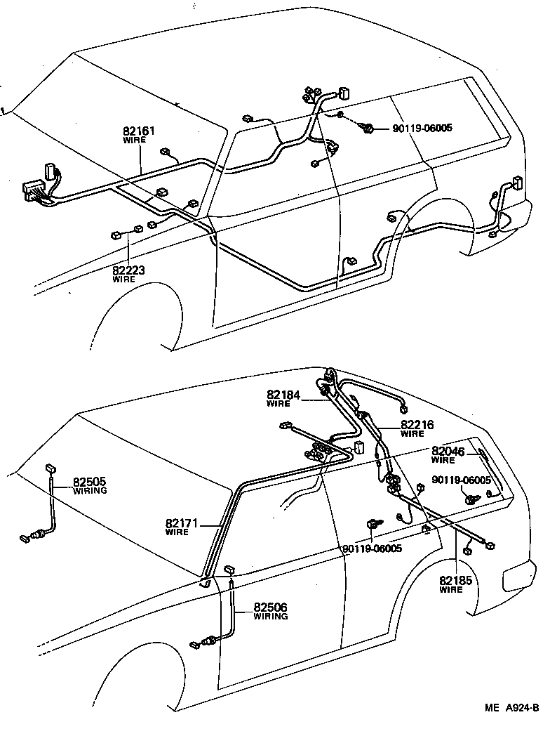  CARINA FR |  WIRING CLAMP