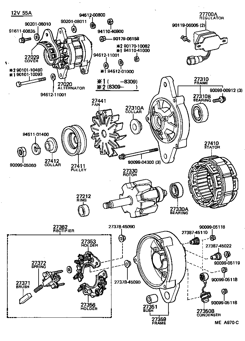  CARINA FR |  ALTERNATOR