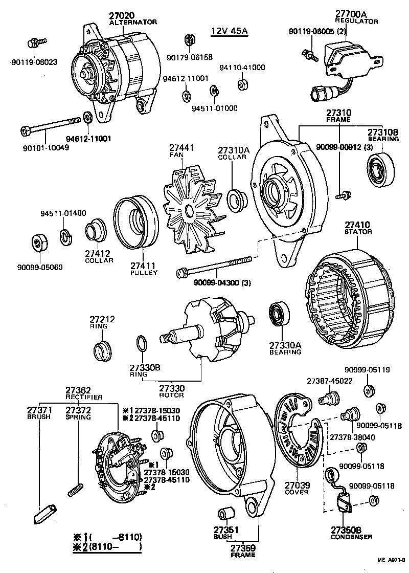  CARINA FR |  ALTERNATOR