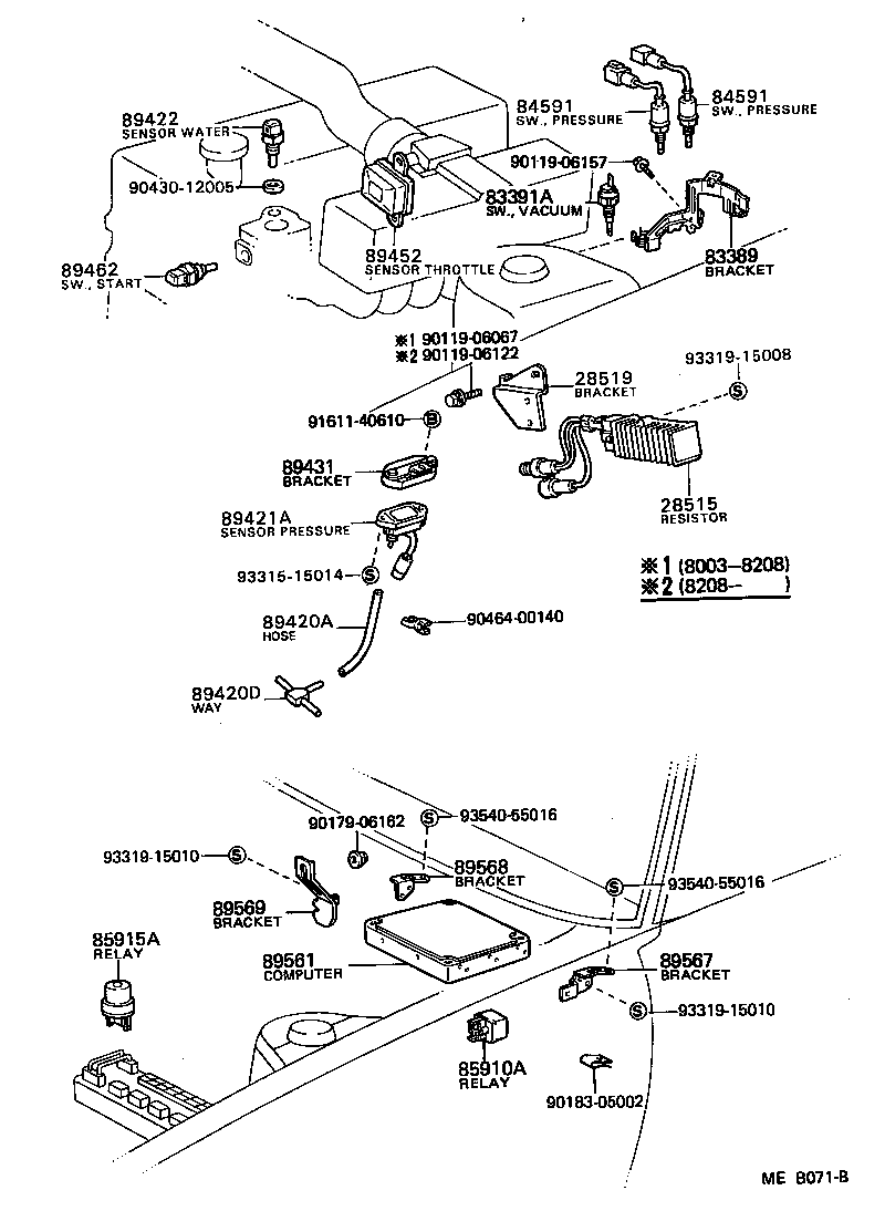  CRESTA |  ELECTRONIC FUEL INJECTION SYSTEM