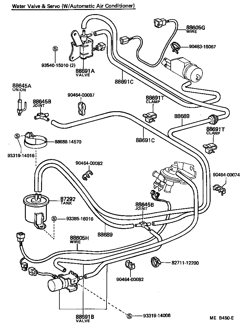  CELICA |  HEATING AIR CONDITIONING VACUUM PIPING