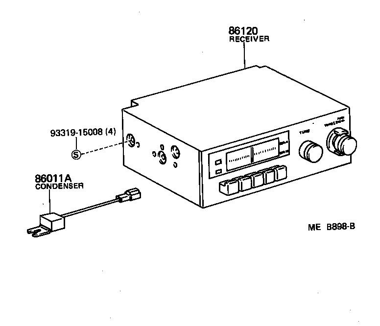  HIACE QUICK DELIVERY |  RADIO RECEIVER AMPLIFIER CONDENSER