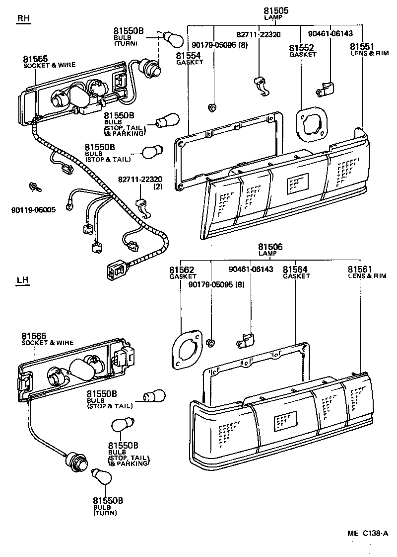  CHASER |  REAR COMBINATION LAMP