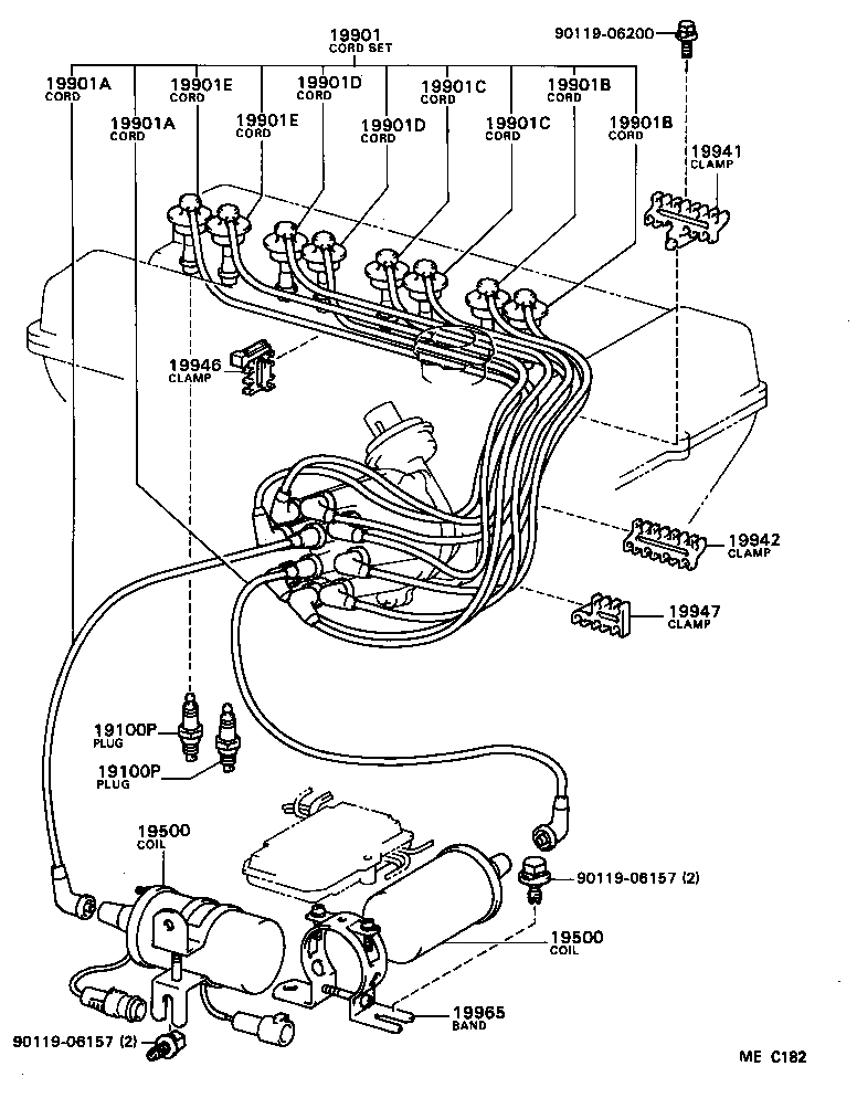  CARINA FR |  IGNITION COIL SPARK PLUG