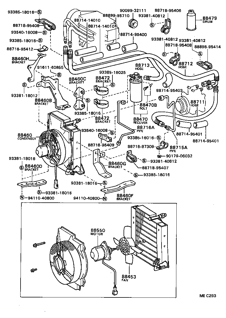  DYNA |  HEATING AIR CONDITIONING COOLER PIPING