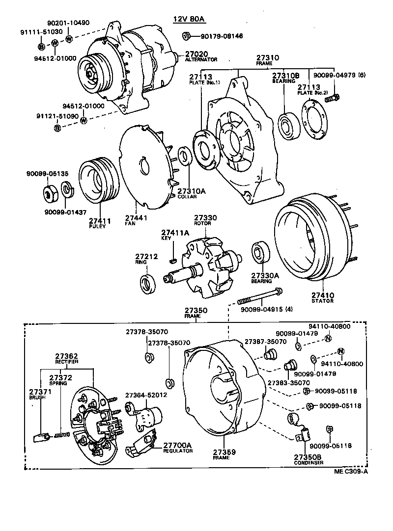  CENTURY |  ALTERNATOR