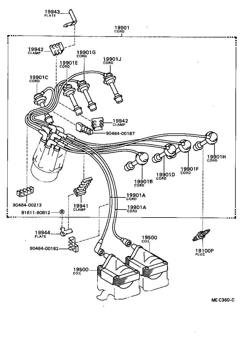  CENTURY |  IGNITION COIL SPARK PLUG