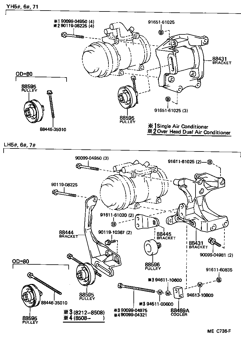  HIACE VAN WAGON |  HEATING AIR CONDITIONING COMPRESSOR