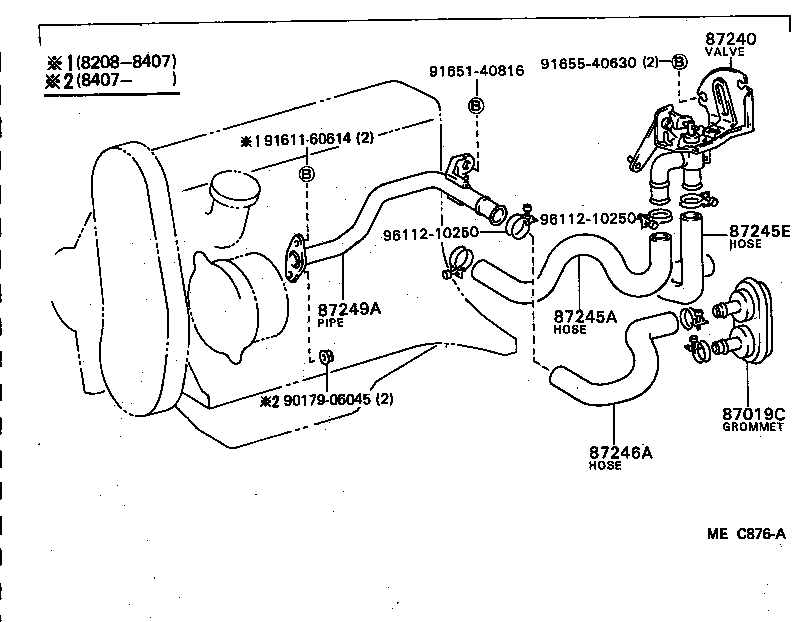  CRESTA |  HEATING AIR CONDITIONING WATER PIPING