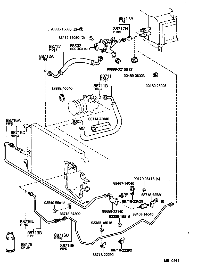 MARK 2 |  HEATING AIR CONDITIONING COOLER PIPING