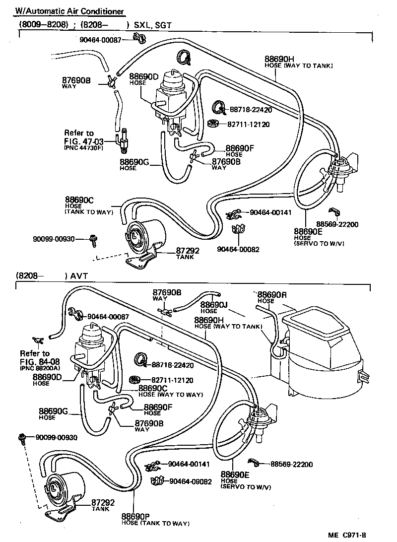 CHASER | HEATING AIR CONDITIONING VACUUM PIPING
