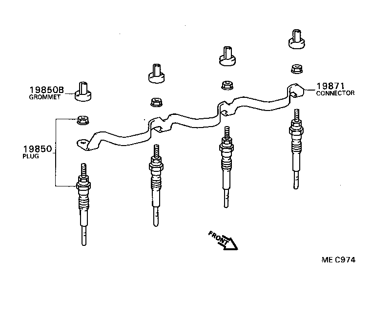  CARINA FF |  IGNITION COIL SPARK PLUG