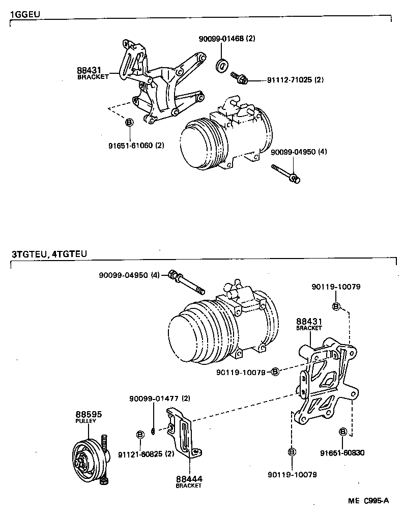  CELICA |  HEATING AIR CONDITIONING COMPRESSOR