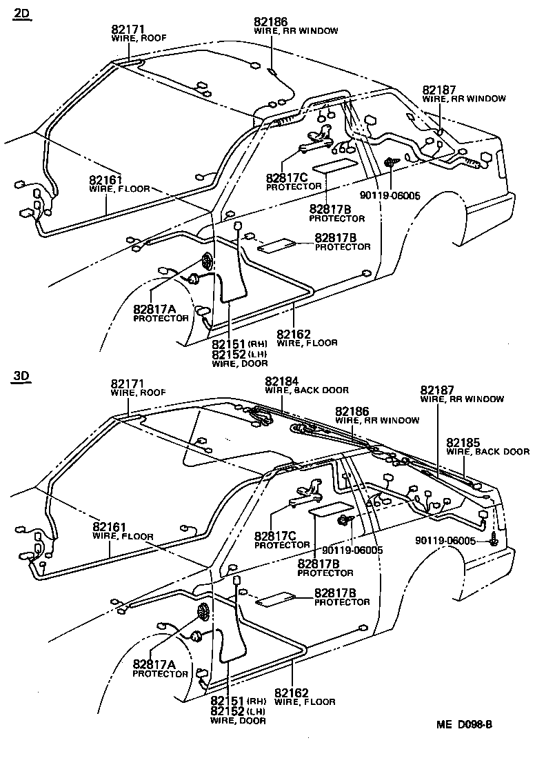  SPRINTER TRUENO |  WIRING CLAMP