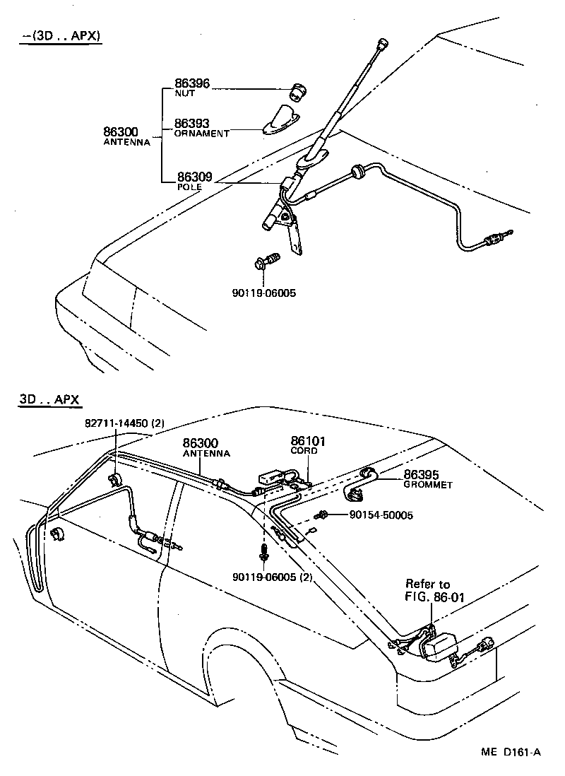  SPRINTER TRUENO |  ANTENNA