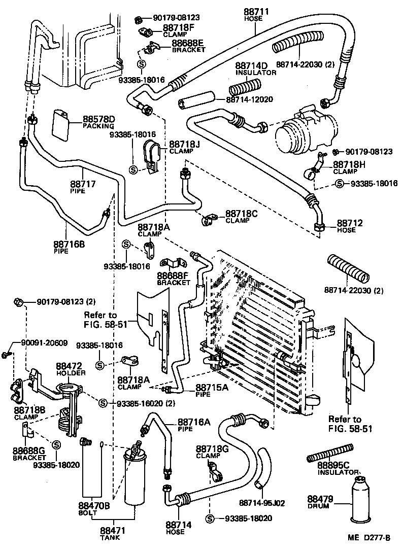 HIACE VAN WAGON |  HEATING AIR CONDITIONING COOLER PIPING