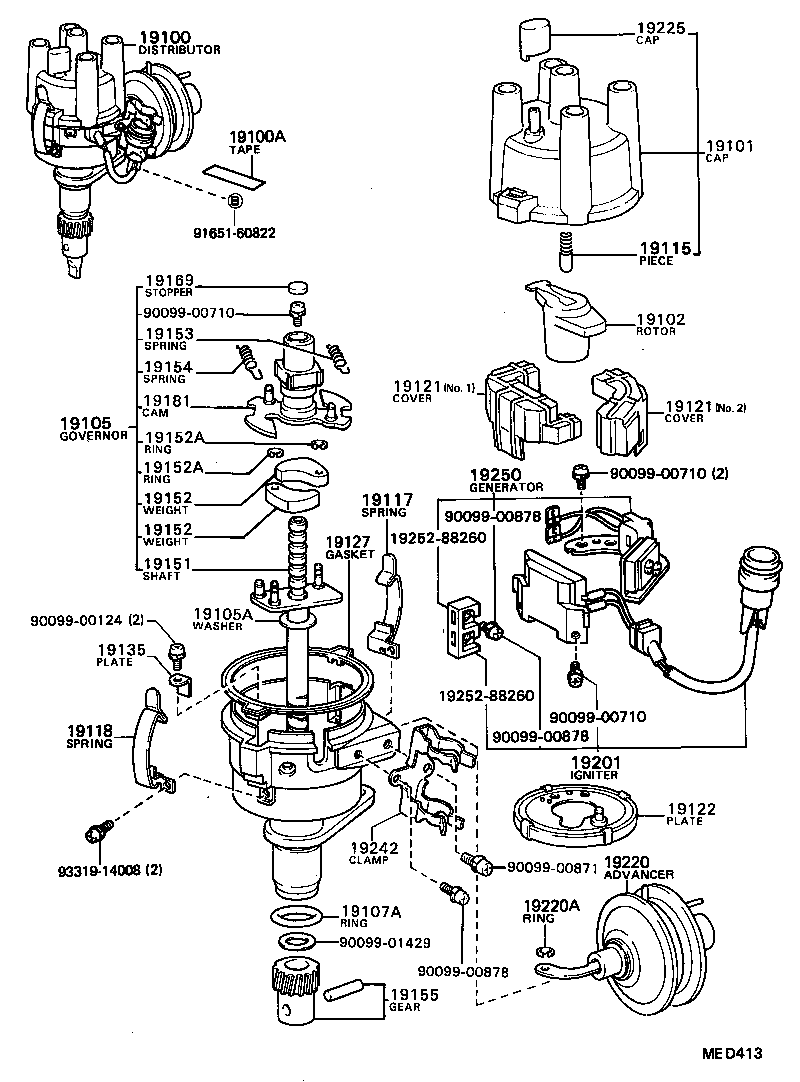  COROLLA |  DISTRIBUTOR