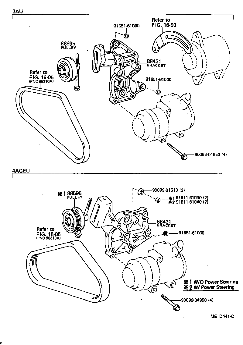  SPRINTER TRUENO |  HEATING AIR CONDITIONING COMPRESSOR