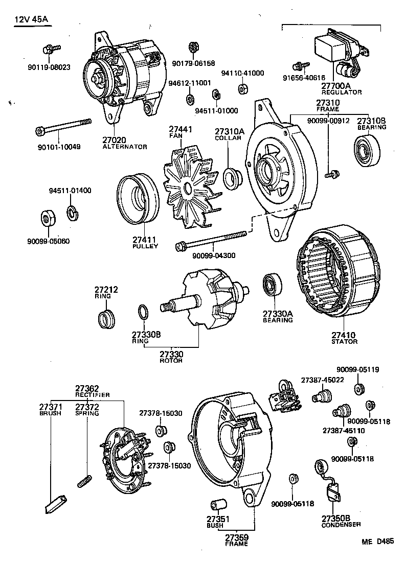  CARINA FR |  ALTERNATOR