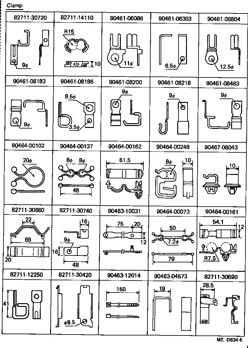  CROWN |  WIRING CLAMP