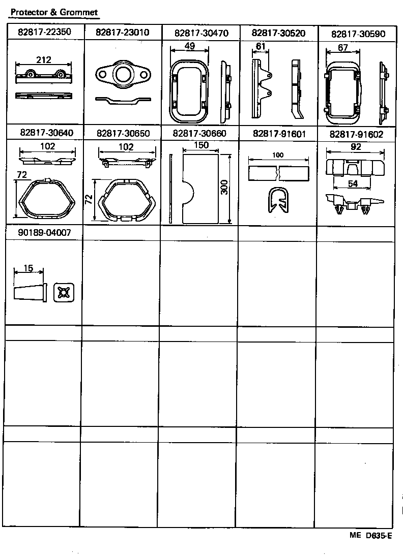 CROWN |  WIRING CLAMP