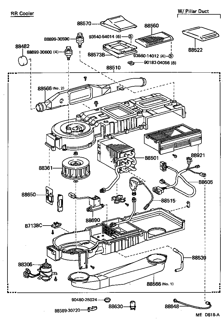  CROWN |  HEATING AIR CONDITIONING COOLER UNIT